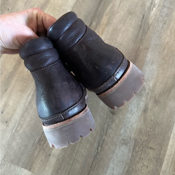 Chaco Yonder Leather Brown Boots main image 8